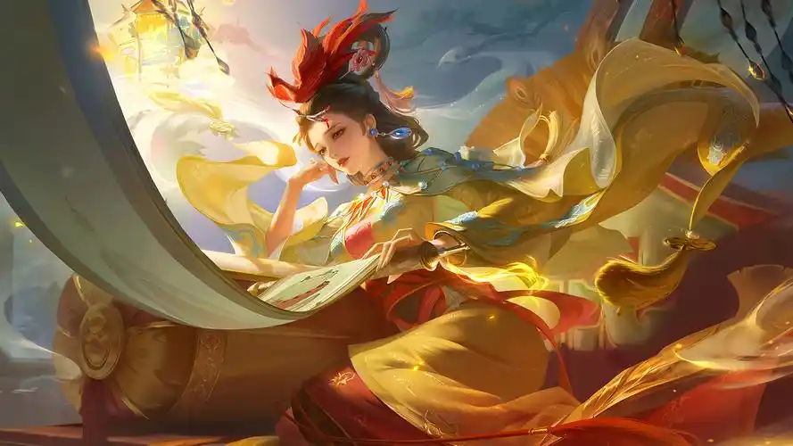 王者荣耀甄姬女儿国国王壁纸