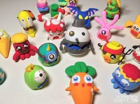 保卫萝卜2超萌铁皮怪粘土模型欣赏