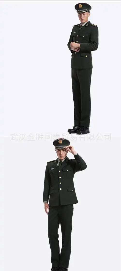 厂家直销正品陆春秋常服高档毛料常服干部春秋常服套装批发