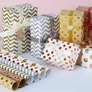 礼品包装纸双面印刷图片