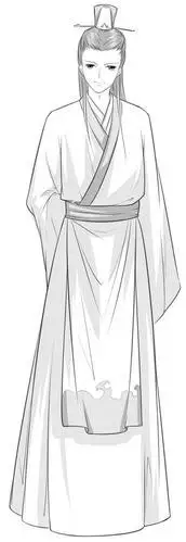 古装人物简笔画男