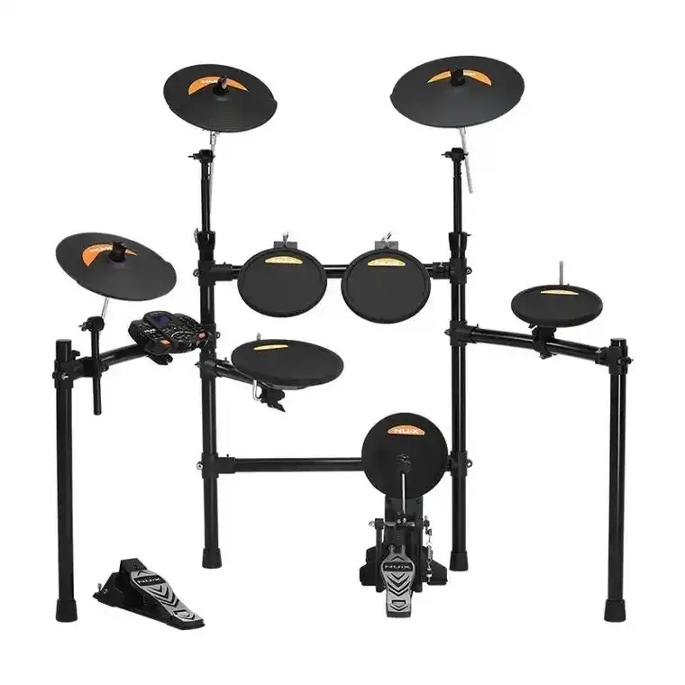 乐器推荐.nux纽克斯dm-2便携式电子鼓来啦!标准的五鼓三 - 抖音