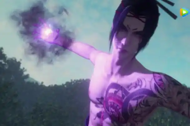 不良人:官方公开十二峒纹身设计稿,主体由殒生蛊和三头蛇组成