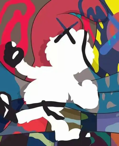 三月的上海,让我们一起迎接"最害羞"的kaws!