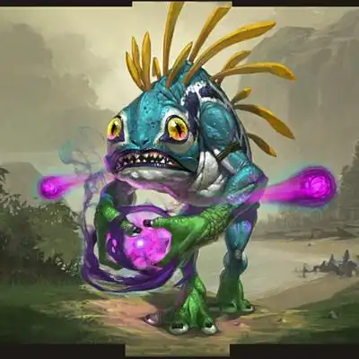 鱼人招潮者 - 炉石传说中文维基 | 炉石卡牌资料 | 炉石卡牌背景设定