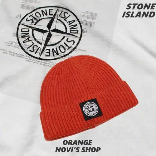 stoneisland石头岛毛线帽潮牌保暖帽冬帽针织帽保暖帽套头帽冷帽