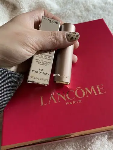 兰蔻菁纯柔雾哑光唇膏888