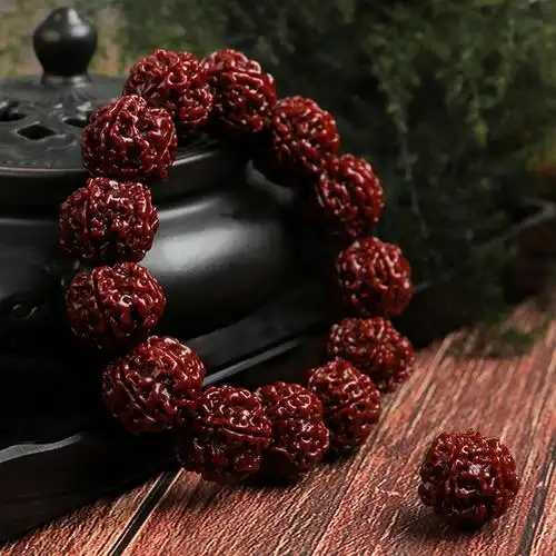 玉化包浆佛珠手串 20mm 尼泊尔五瓣大金刚菩提多少钱-什么值得买