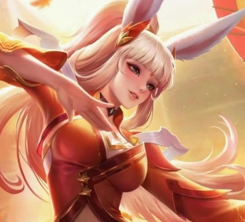 王者荣耀公孙离兔子耳朵美图高清无爱心去水印版图库app下载 - 19游戏