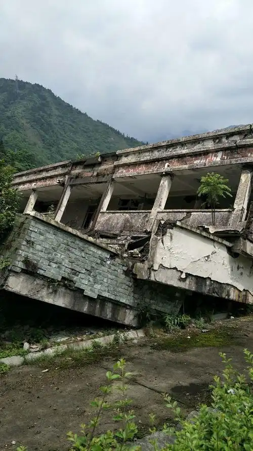 2008年5月12日汶川大地震遗址(映秀中学)