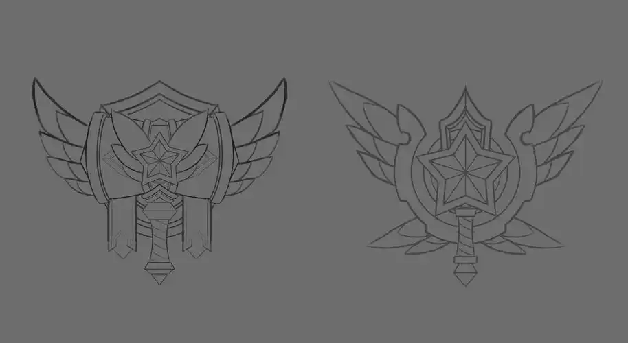 手绘魔法少女波比徽章