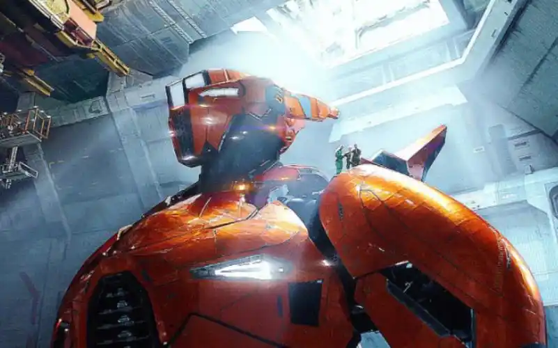 环太平洋2-军刀雅典娜(saber athena)机甲中的"超跑"