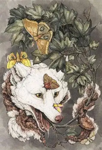 【插画】有点血腥,但真的好看!画师超帅!