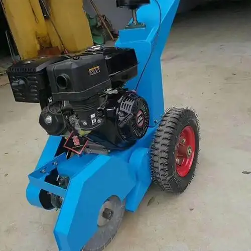 程煤混凝土路面切割机水泥地面小型切缝机