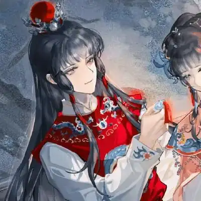 44张古风仙气情侣头像cp_情侣动漫头像_头像屋