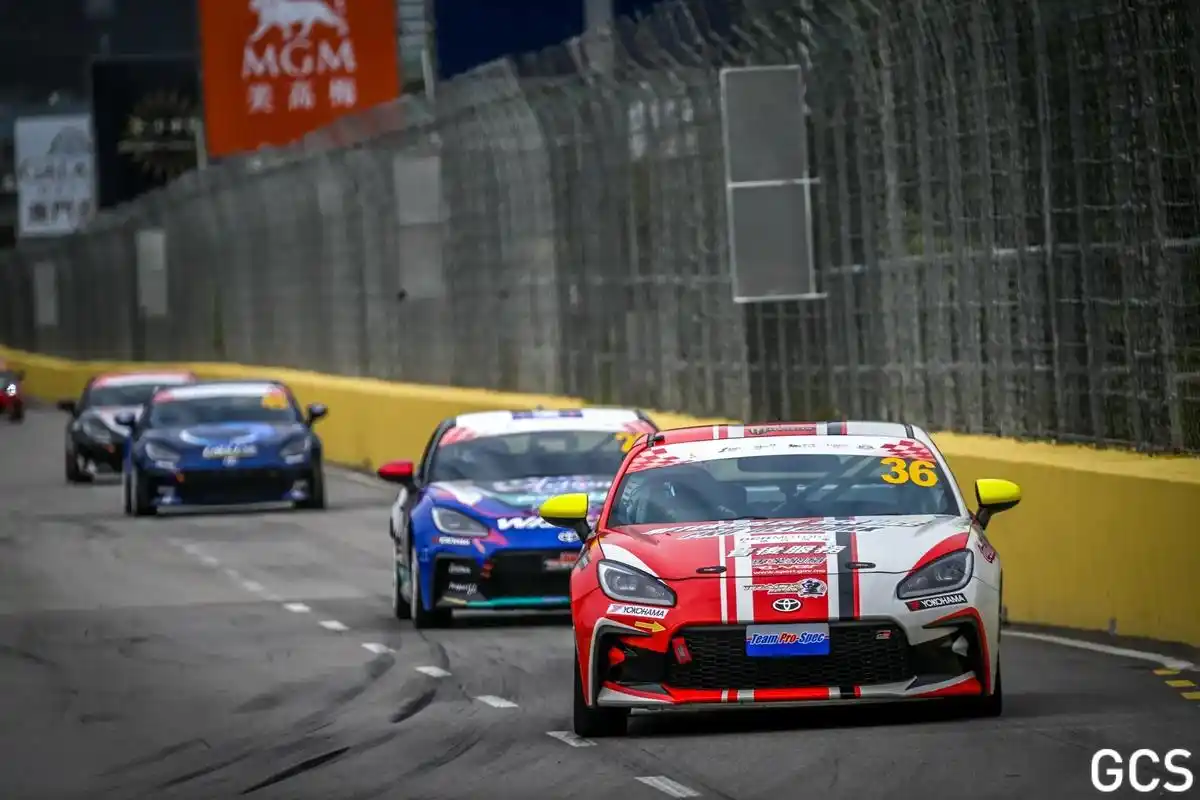 澳门大赛车70周年挑战赛首练