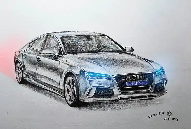 画跑车 画跑车 法拉利 - 水彩迷