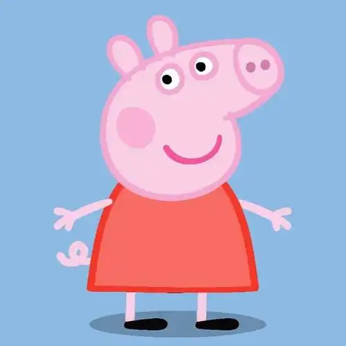 卡通可爱小猪佩奇头像图片
