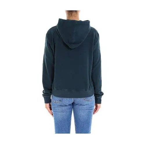 paris/saint laurent paris 18年秋冬 ysl 女性 ysl 宽松 兜帽 女卫衣