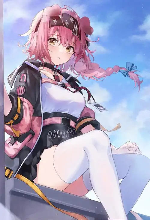 【p站美图】粉毛猫猫生日快乐!《明日方舟》澄闪壁纸特辑 - acg17.com