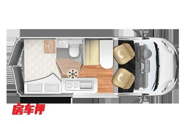 43万元的菲亚特短轴b型房车,体验下进口房车的魅力