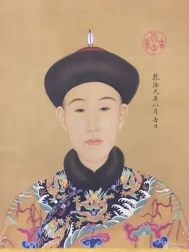 郎世宁绘乾隆皇帝及十二皇妃图卷