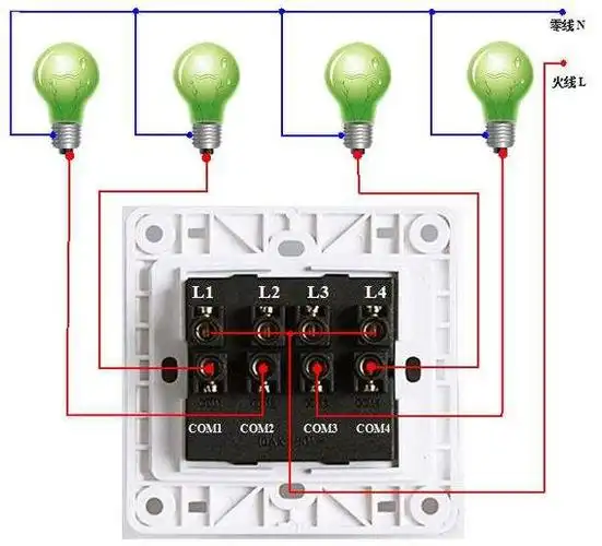 家用面板开关安装与选型图例教学