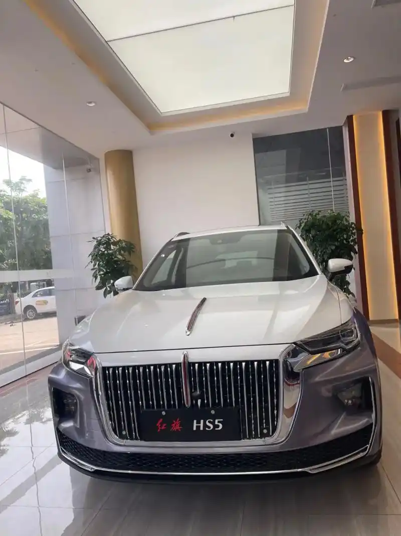 红旗hs5改装前脸,灯光,双色车身更加时尚大气 #红旗 #高 - 抖音