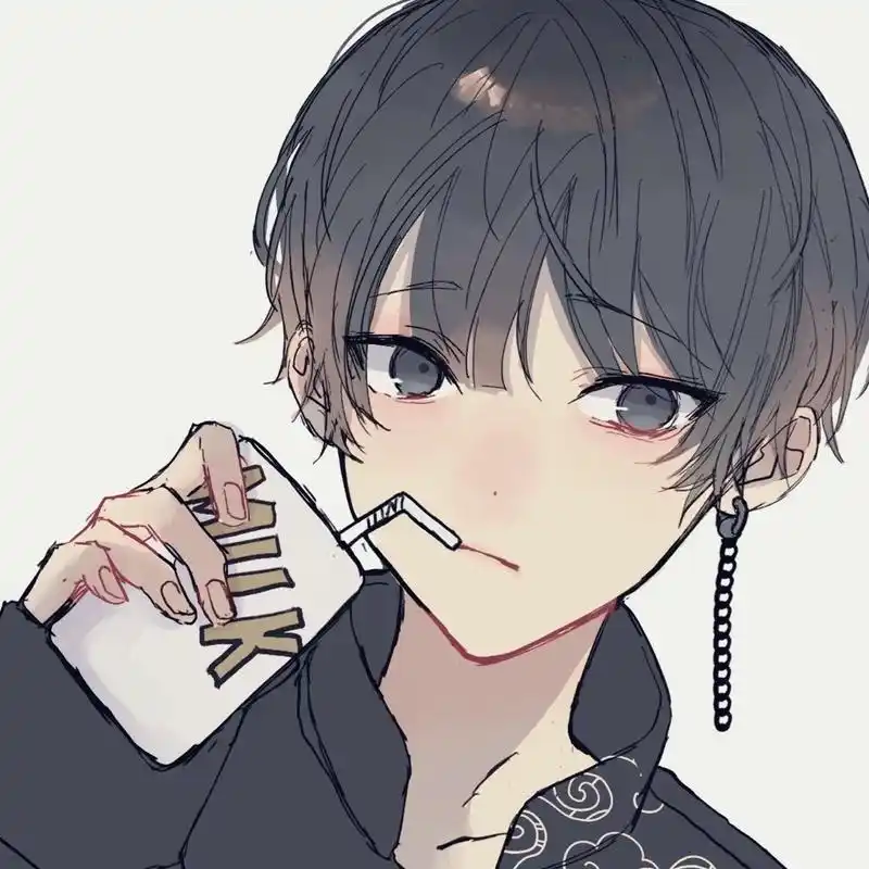 可爱小奶狗动漫男头像,人家这么可爱,当然是男孩子