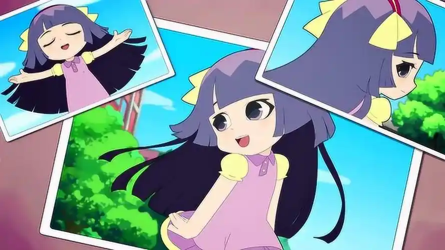 神奇阿呦之最强流星人桃苏长发飘飘的样子好美大家都来拍照