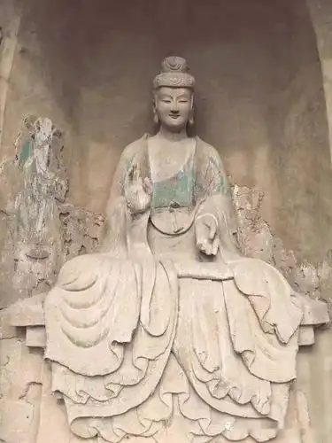 好山好水好风光 中国甘肃麦积山石窟02