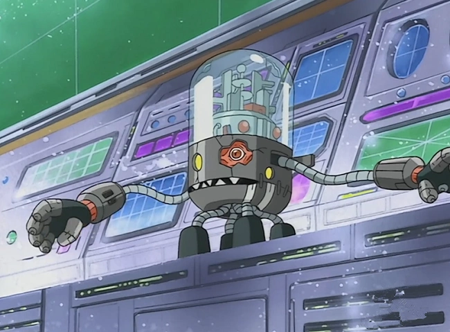 分子兽:分子兽是《数码宝贝》中的一个小小配角,但是它的存在绝对不能