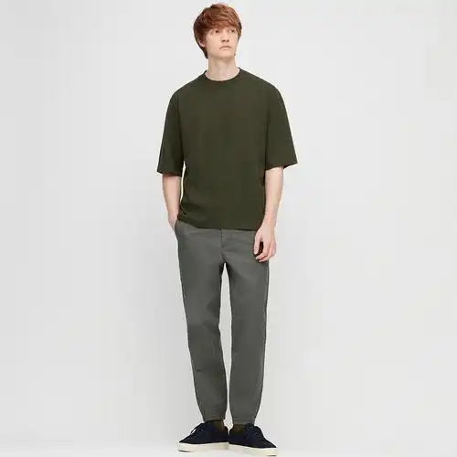 优衣库 男装 磨毛棉圆领t恤 430016 uniqlo