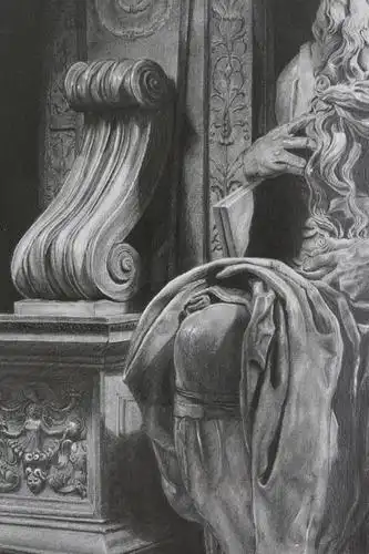 我的素描作品摩西