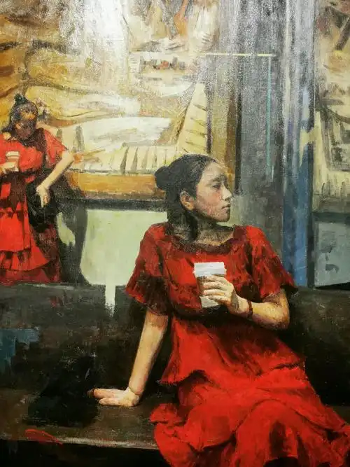 2021年第二届大路西行中国油画作品展亮相金城