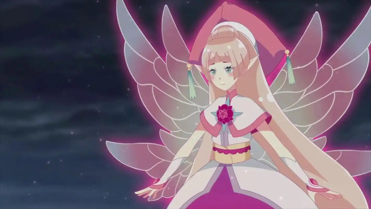 小花仙4中回归后变性的四大花仙精灵王,雪莲花吉祥变妹子?