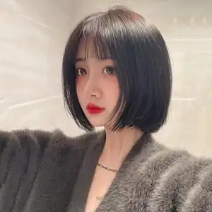 假发少女短直发帅气bobo波波头韩国二次元空气刘海逼真可爱锁骨发