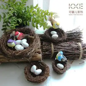假鸟窝装饰