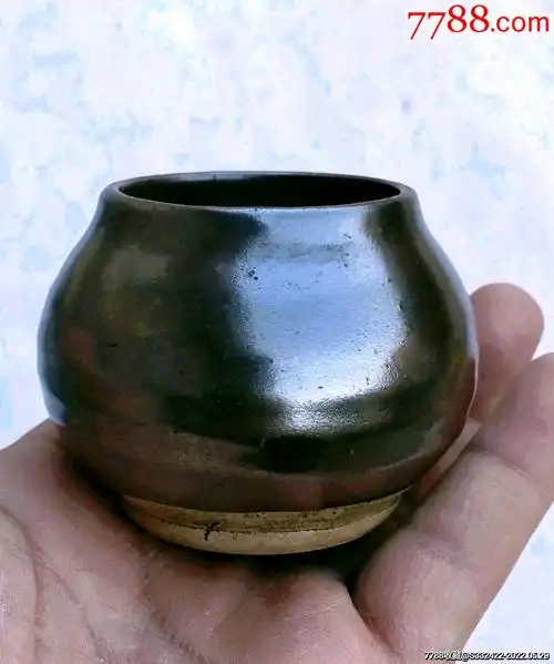 紫金釉水盂_酱釉瓷/紫金釉_图片鉴赏_收藏价值_7788青瓷收藏
