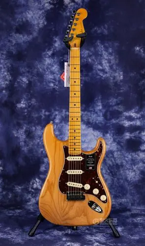 芬达fender美超ultra吉他strat仿旧原木木色单单单吉他-电吉他