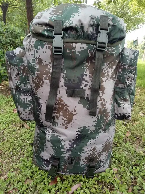 厂家批发背囊01寒区单兵携行具迷彩大容量背囊民兵训练生活携行具
