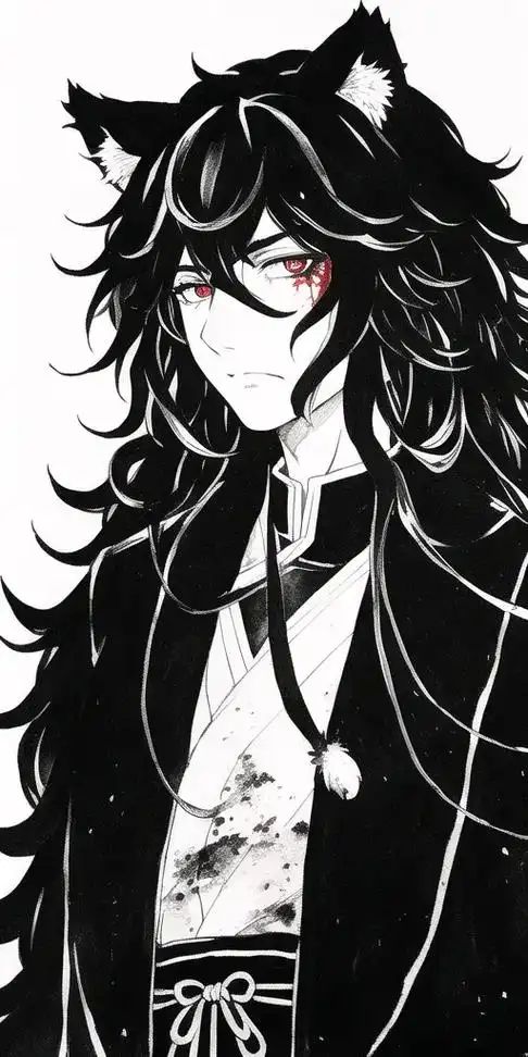 狼耳少年.可商用,拿图cy#ai绘画 #ai艺术狂想  - 抖音