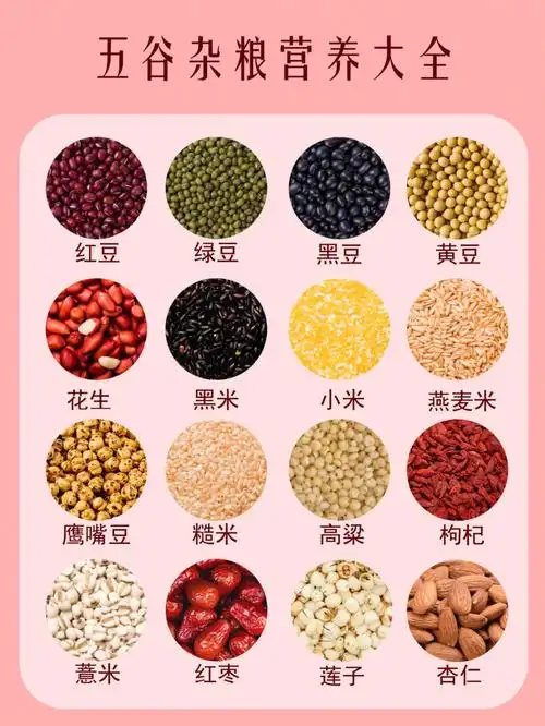 五谷杂粮营养大全养生人必备