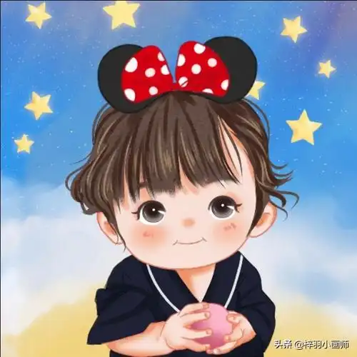 婴儿卡通图片(乖宝宝卡通头像) - 赤虎壹号