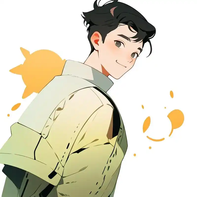 阳光男孩头像,干净又帅气 极简扁平风格的男生头像来啦!