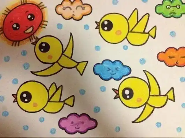 幼儿园儿童范画大全范画绘画教程