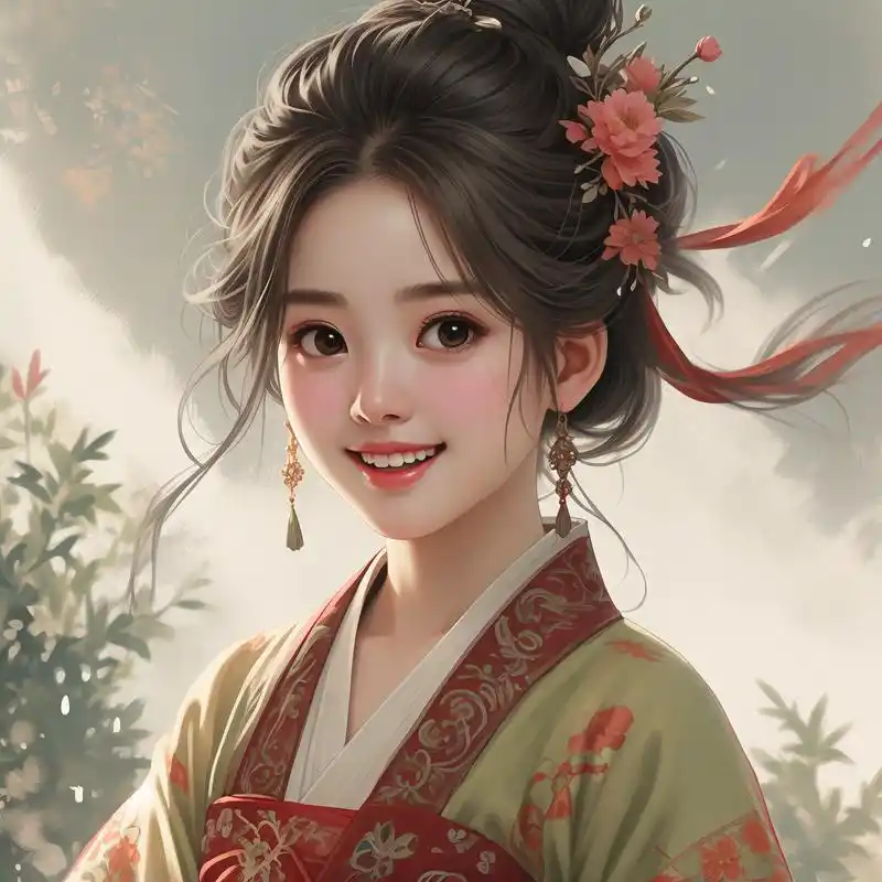 超可爱的汉服小女孩头像来啦95