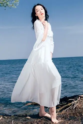 连衣裙白色长裙