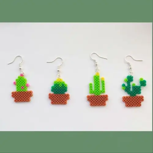 拼豆豆耳环图纸(2)