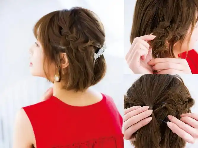 【短发扎发一】